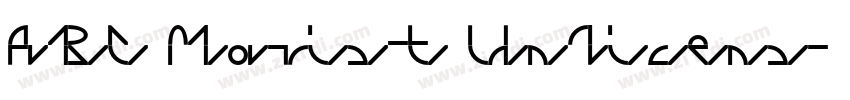 ABC Marist Unlicens字体转换